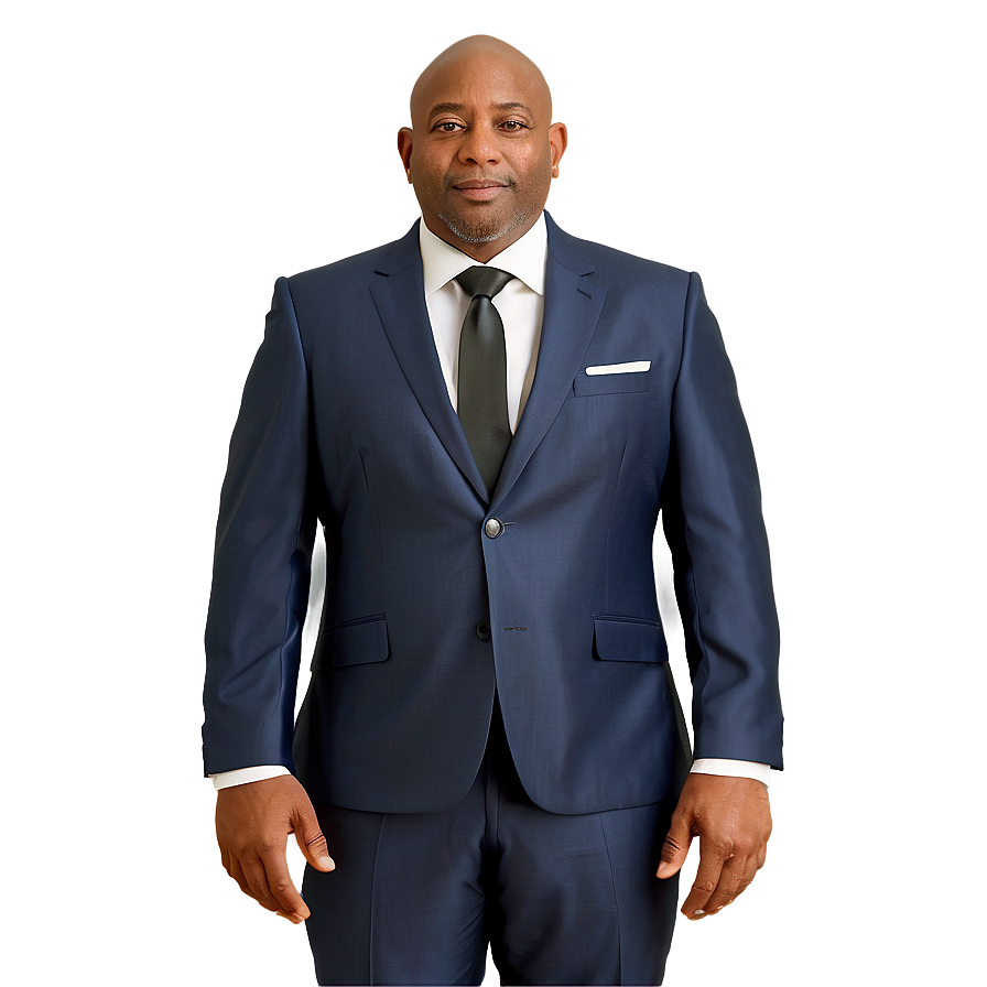 Man Suit Confidence Png 06262024 PNG image