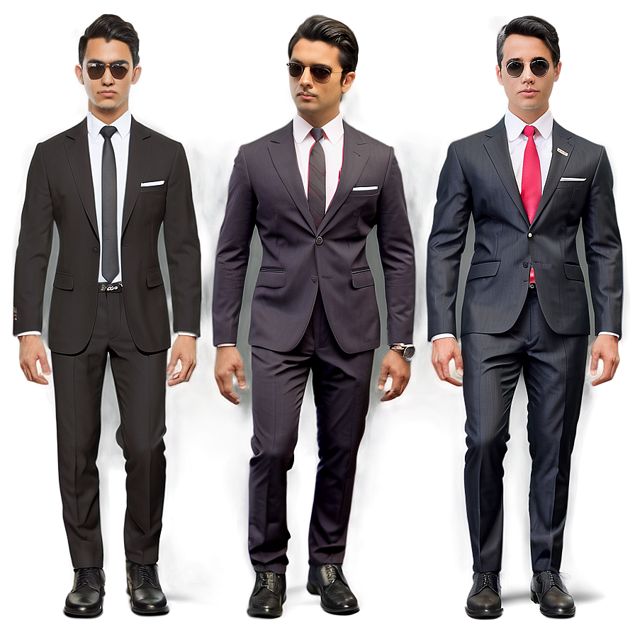 Man Suit Swagger Png 06262024 PNG image