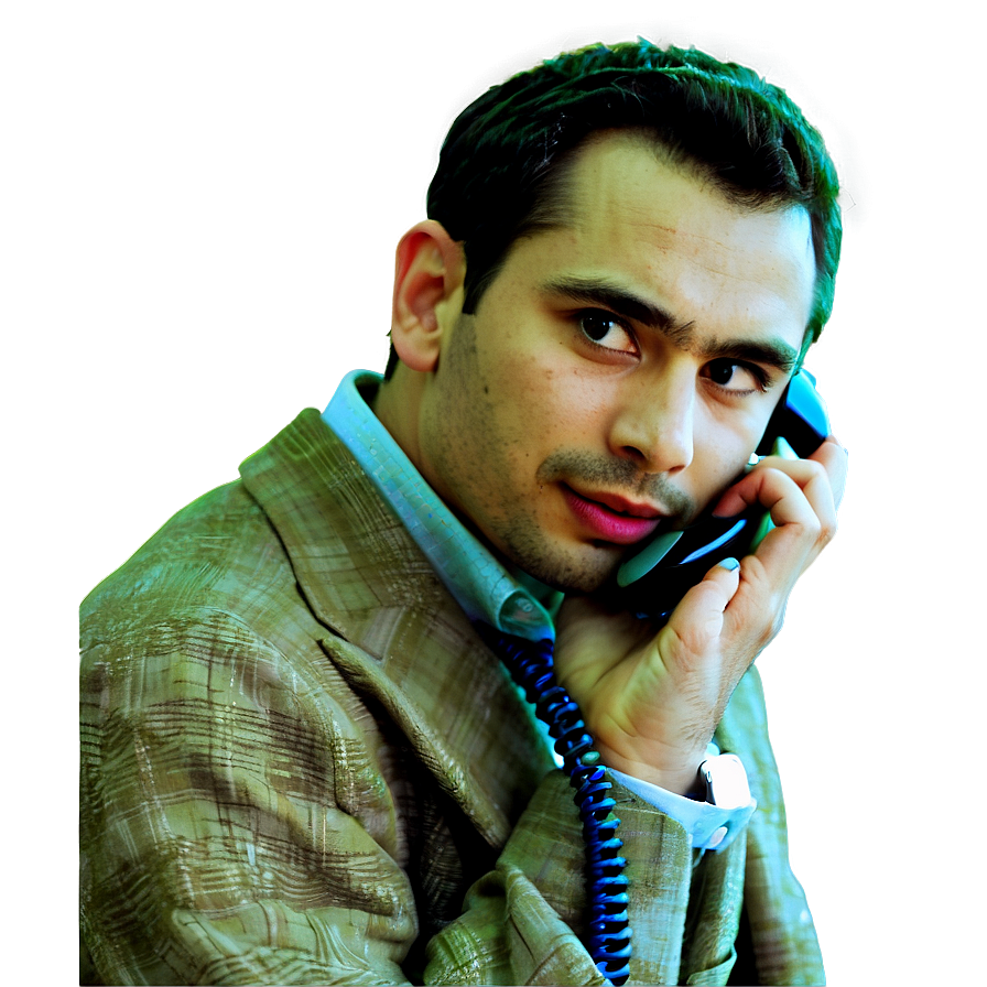 Man Talking On Phone Png Sgt PNG image