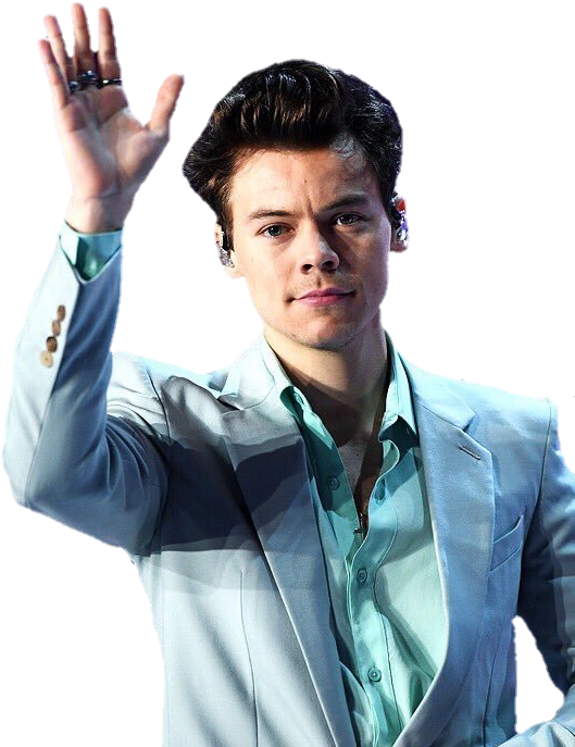 Man Wavingin Suit PNG image