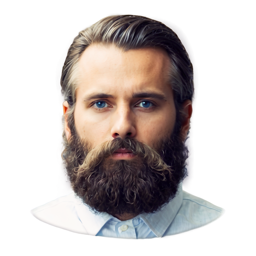 Man With Beard Png 05042024 PNG image