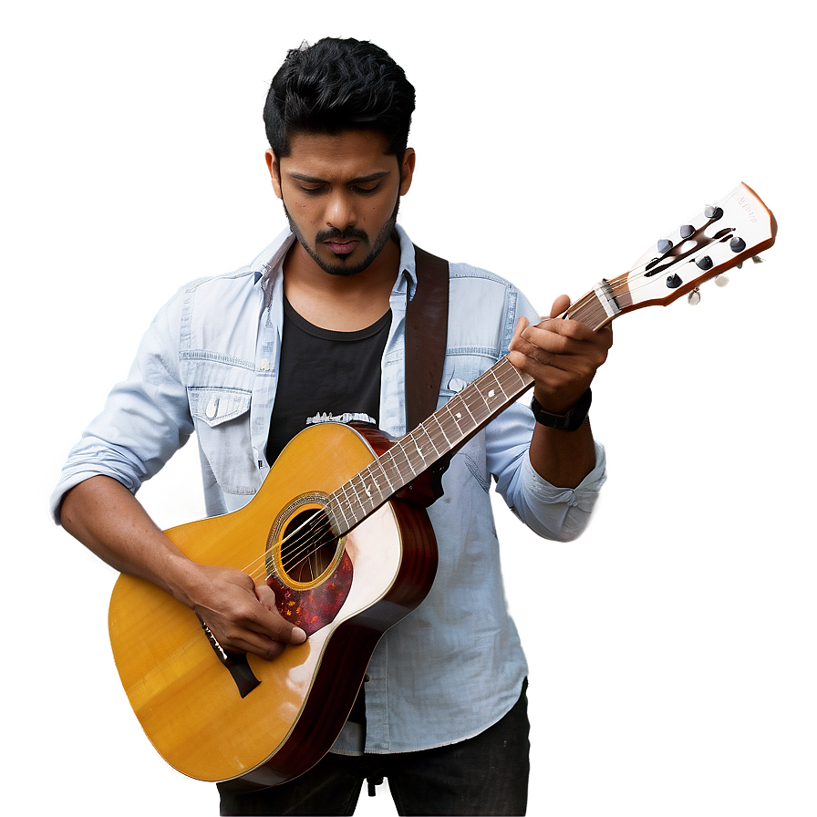 Man With Guitar Png Kos66 PNG image