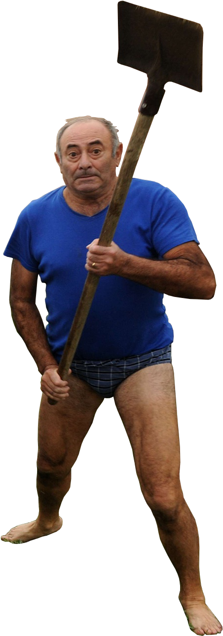 Man_with_ Shovel.png PNG image