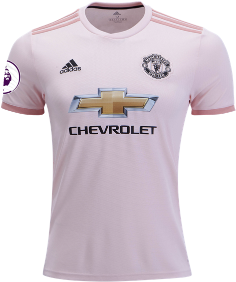 Manchester United Pink Jersey Adidas Chevrolet Sponsor PNG image