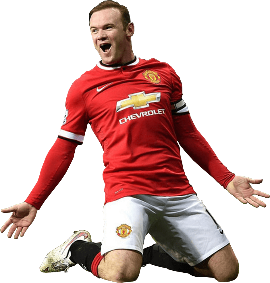 Manchester United Player Celebration PNG image