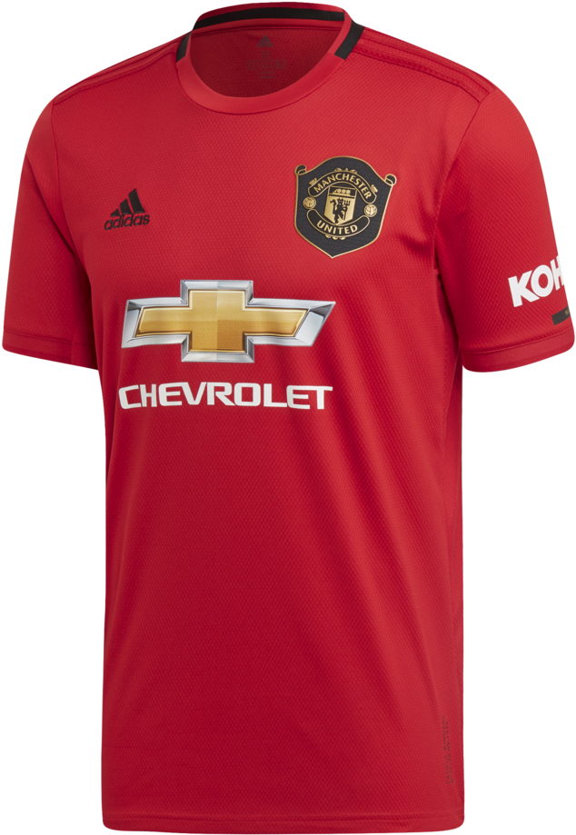 Manchester United Red Home Jersey PNG image