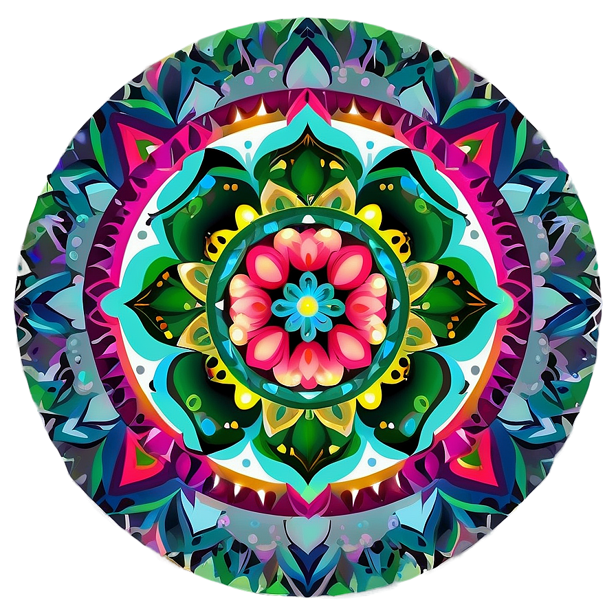 Mandala Art Stickers Png 11 PNG image