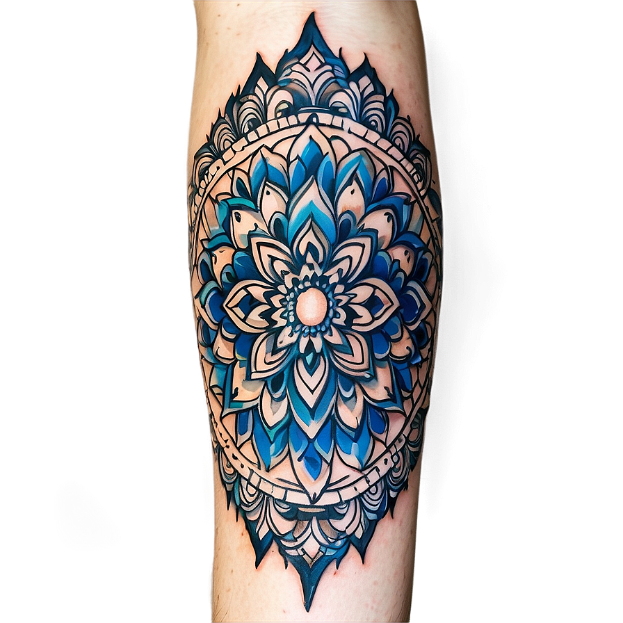 Mandala Tattoo Sleeve Png 06122024 PNG image