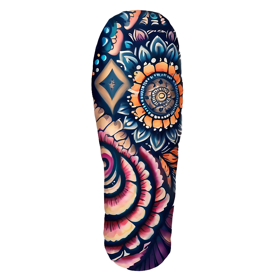 Mandala Tattoo Sleeve Png Mnr93 PNG image