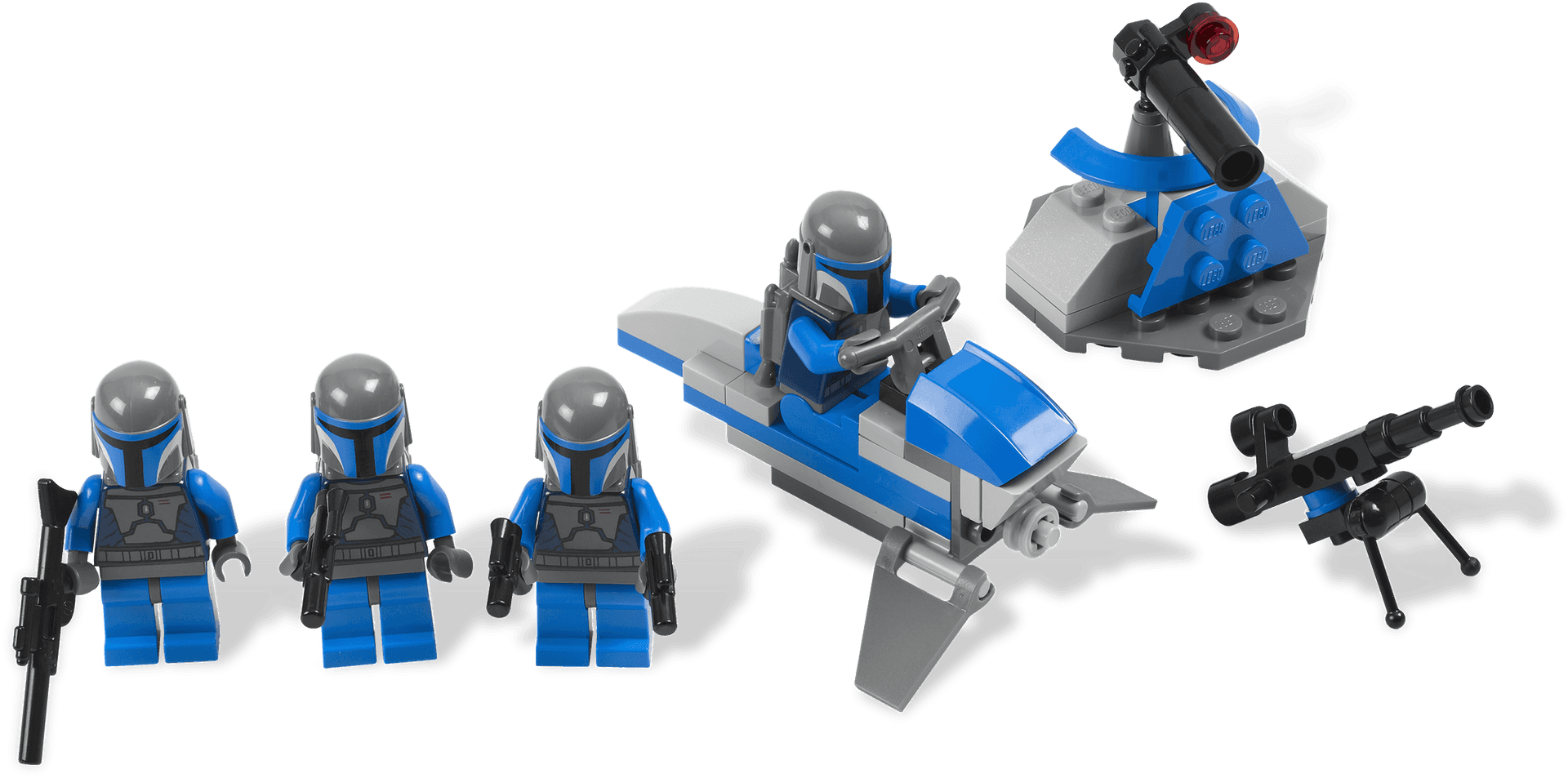 Mandalorian Lego Minisand Vehicles PNG image