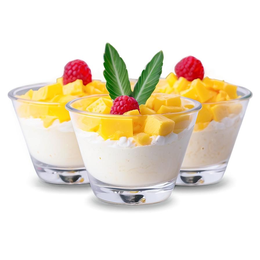 Mango Pineapple Jello Mousse Png 50 PNG image