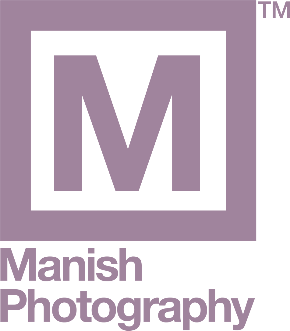 Manish Photography Logo Purple PNG image