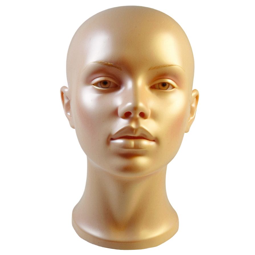 Mannequin Head For Jewelry Display Png 06282024 PNG image