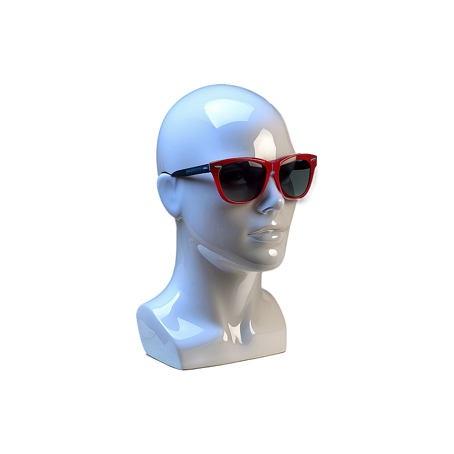 Mannequin Head For Sunglasses Display Png 06282024 PNG image