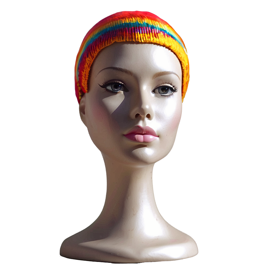 Mannequin Head With Colorful Wigs Png Ovr24 PNG image