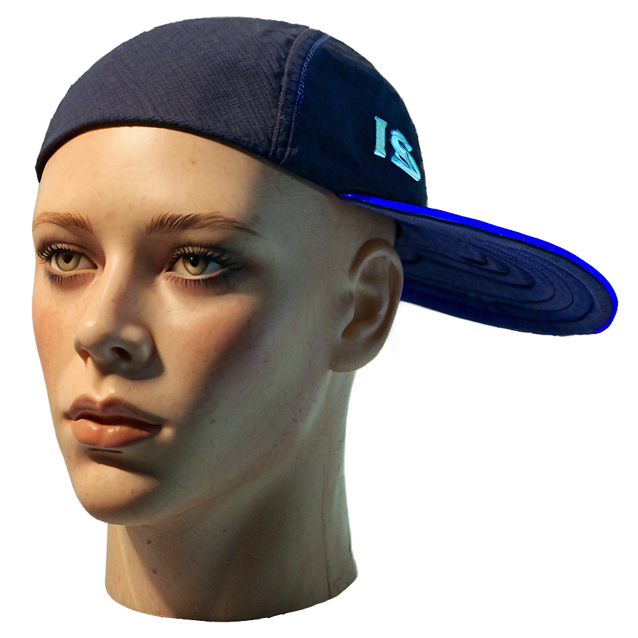 Mannequin Head With Sports Caps Png Hbm64 PNG image