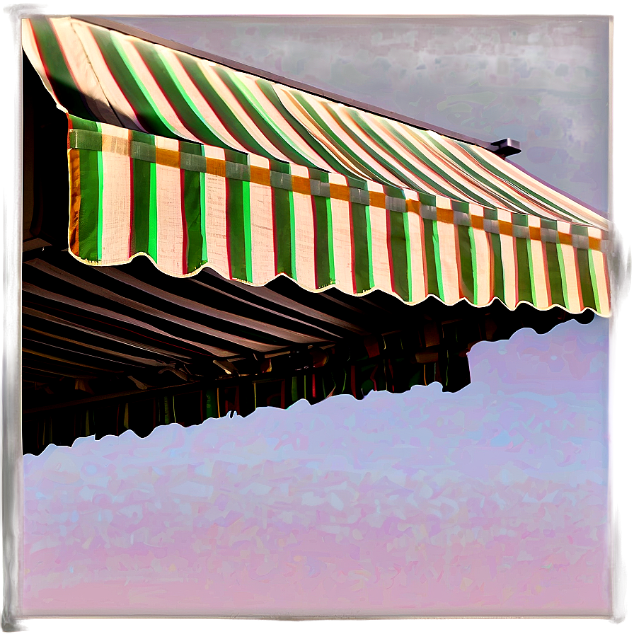 Manual Retractable Awning Png 06282024 PNG image