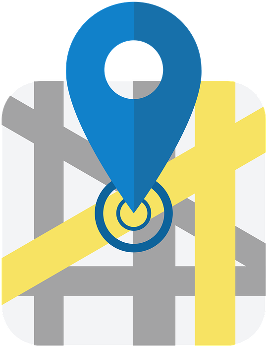 Map Location Pin Icon PNG image