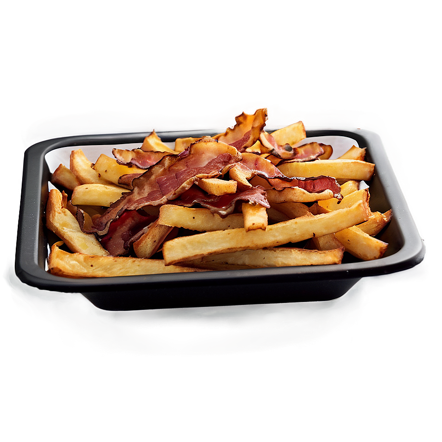 Maple Bacon Fries Png 05242024 PNG image