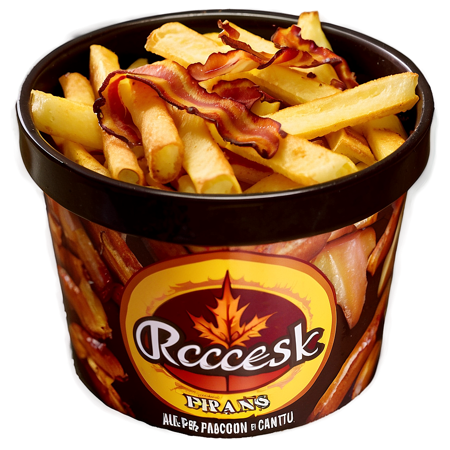 Maple Bacon Fries Png Nms38 PNG image