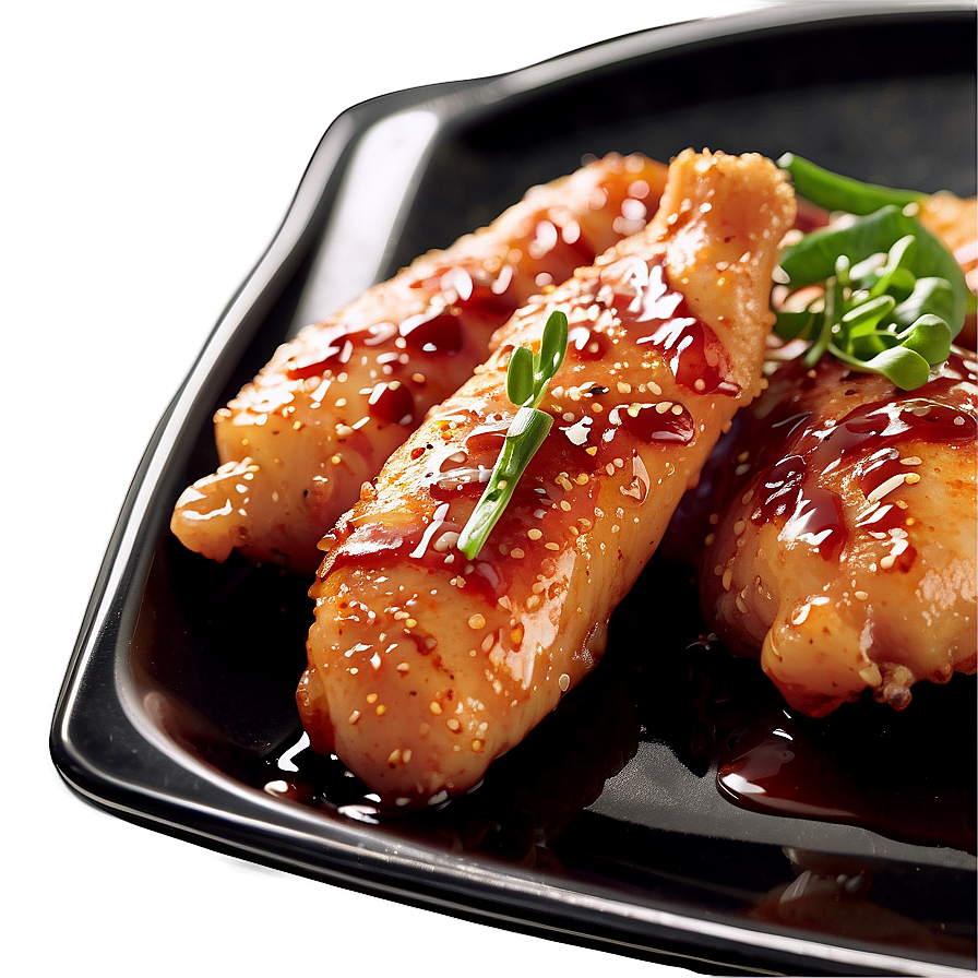 Maple Glazed Chicken Tenders Png 06122024 PNG image