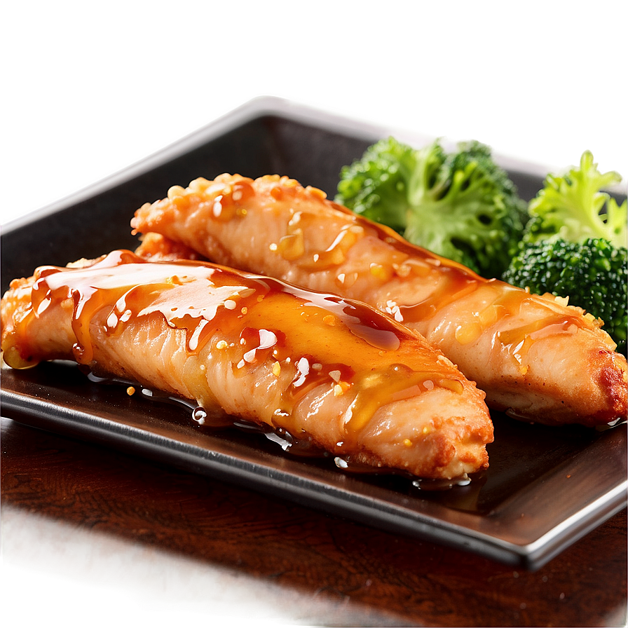 Maple Glazed Chicken Tenders Png 06122024 PNG image