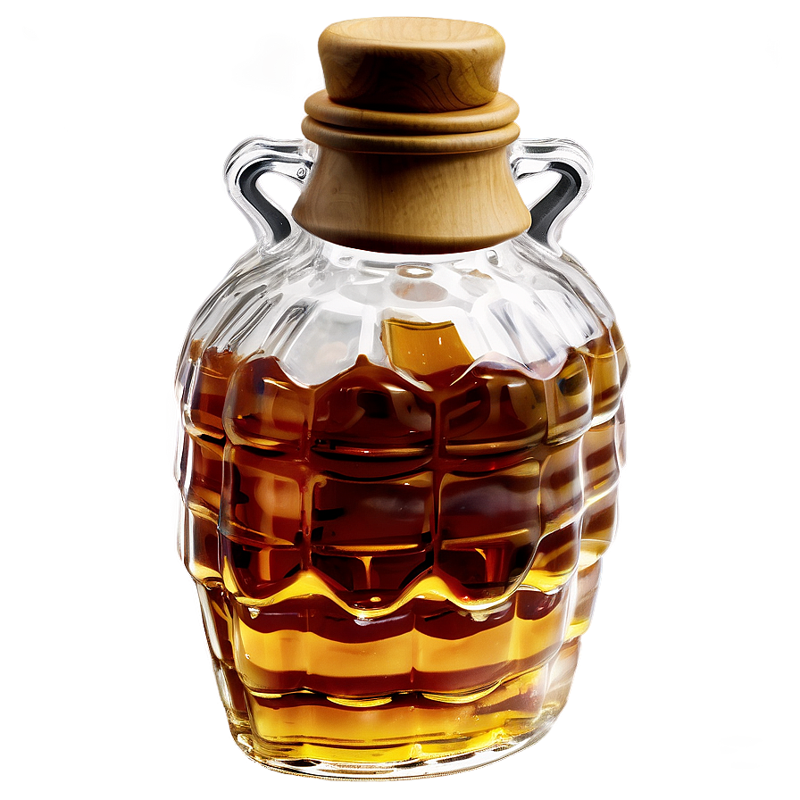 Maple Syrup In Glass Jar Png Agn PNG image