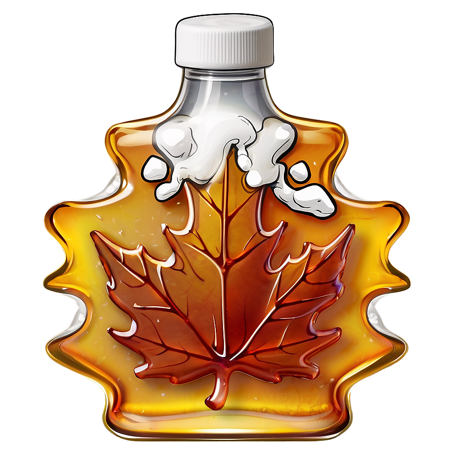 Maple Syrup On Snow Png 06212024 PNG image