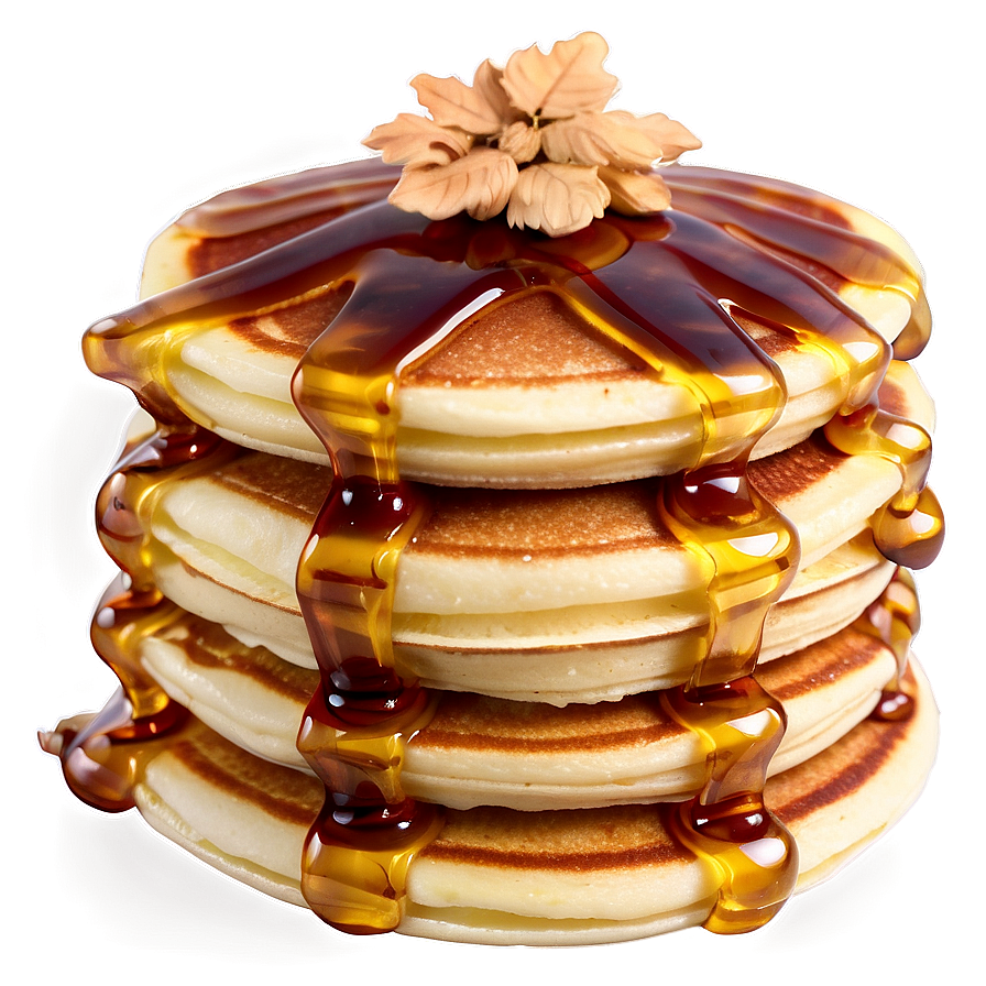 Maple Syrup Pancakes Png Hjn PNG image