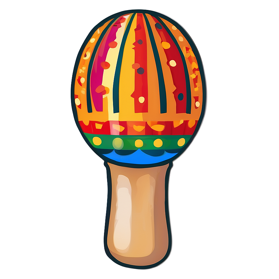 Maraca In Vector Style Png Nro39 PNG image