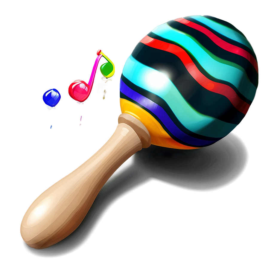 Maraca With Sound Waves Png 71 PNG image