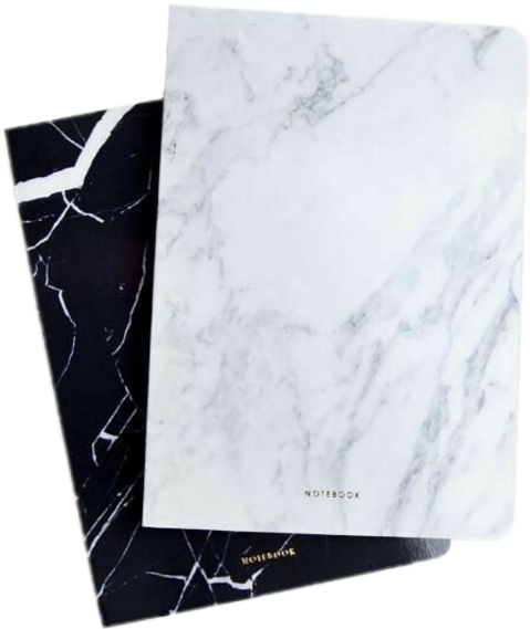 Marble Design Notebooks PNG image