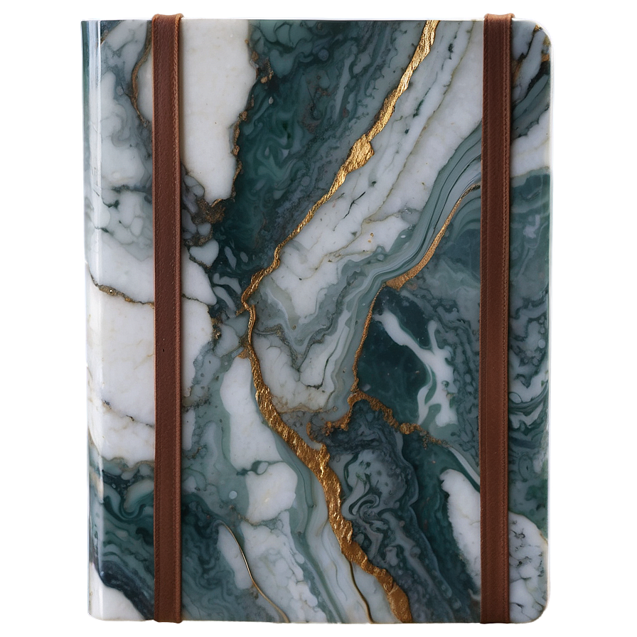 Marble Notebook Cover Png 06282024 PNG image