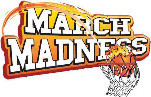 March Madness Basketball Logo PNG image