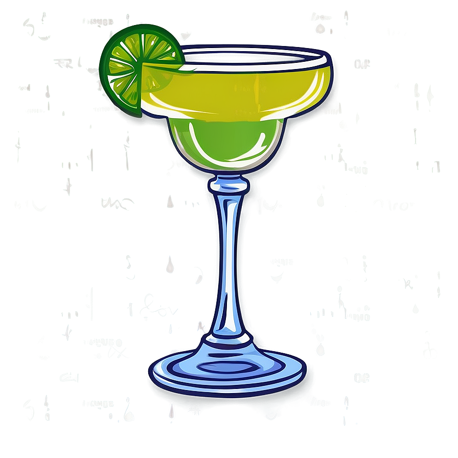 Margarita Glass Design Png Fpw13 PNG image