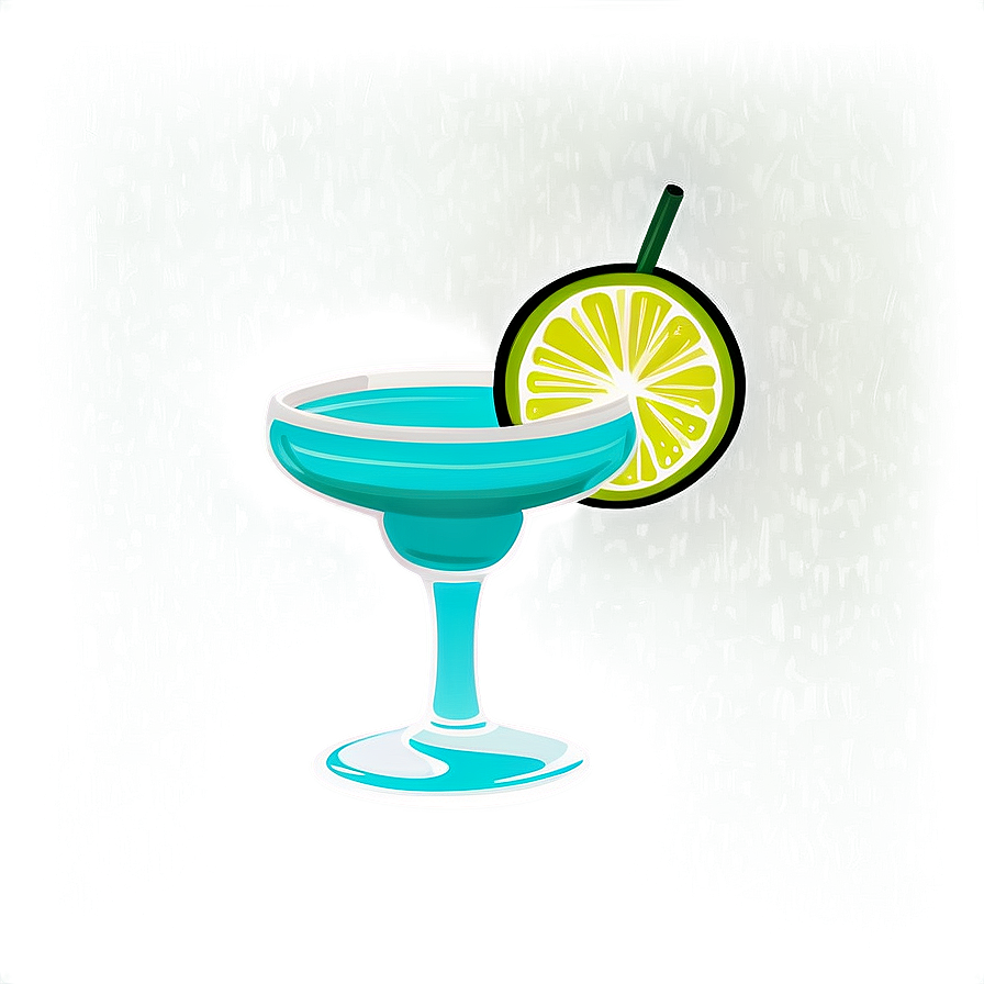 Margarita Glass Illustration Png Fou45 PNG image