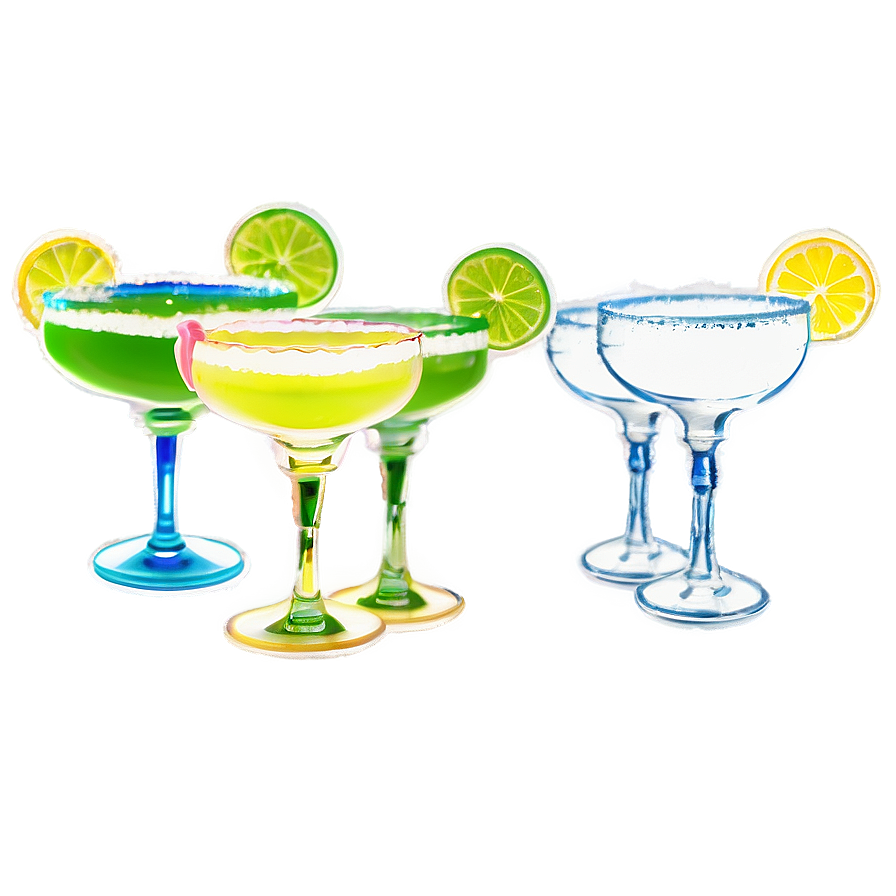 Margarita Glass Set Png Rxl97 PNG image