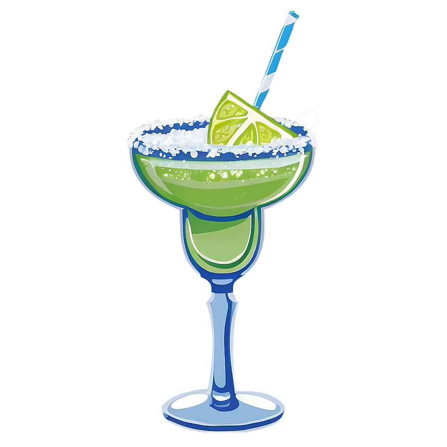 Margarita Glass With Salt Png 32 PNG image