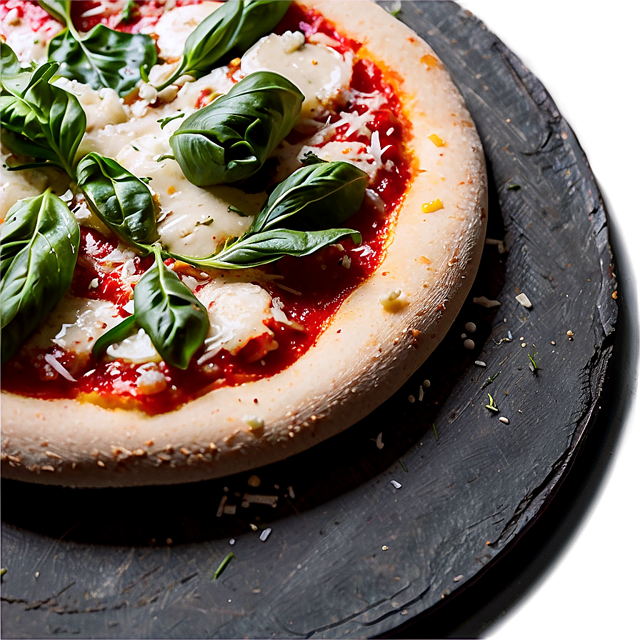 Margherita With Arugula Pizza Png Otf66 PNG image