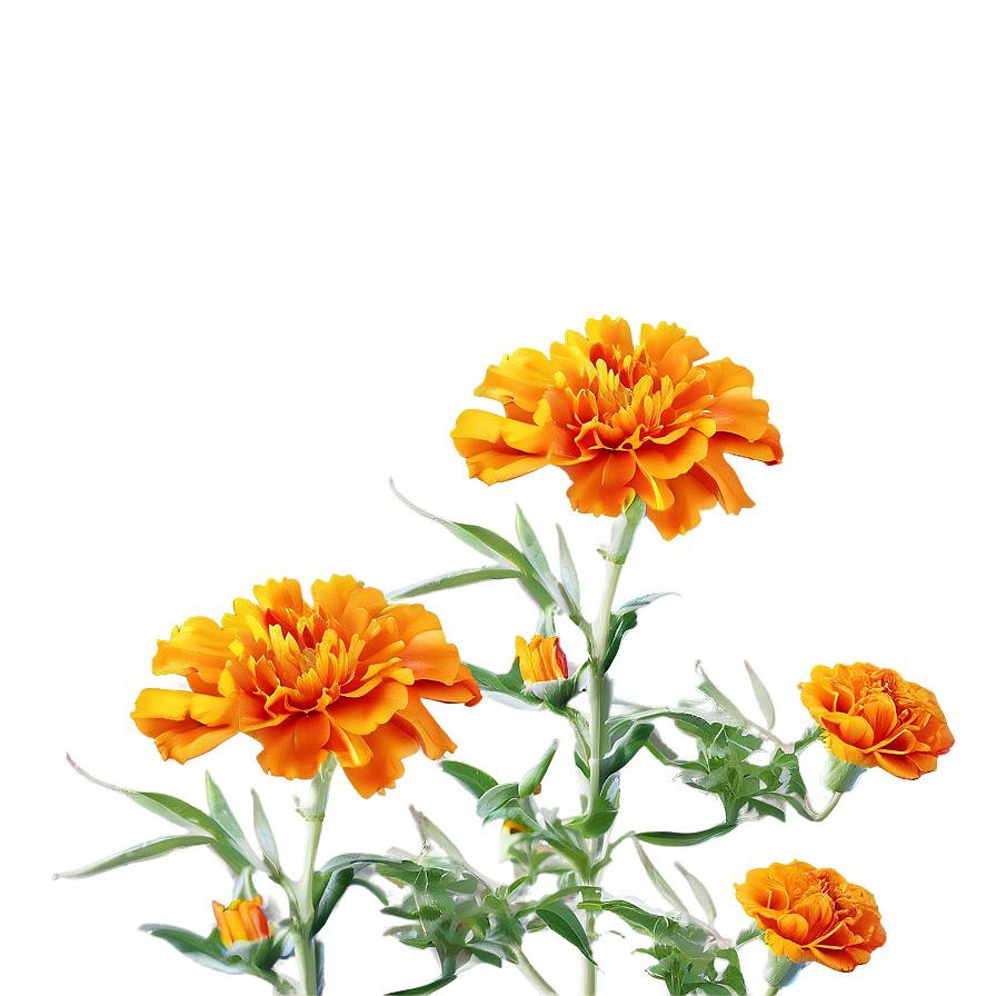 Marigold Flowers Png 06132024 PNG image