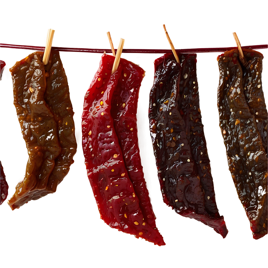 Marinated Beef Jerky Png 06132024 PNG image