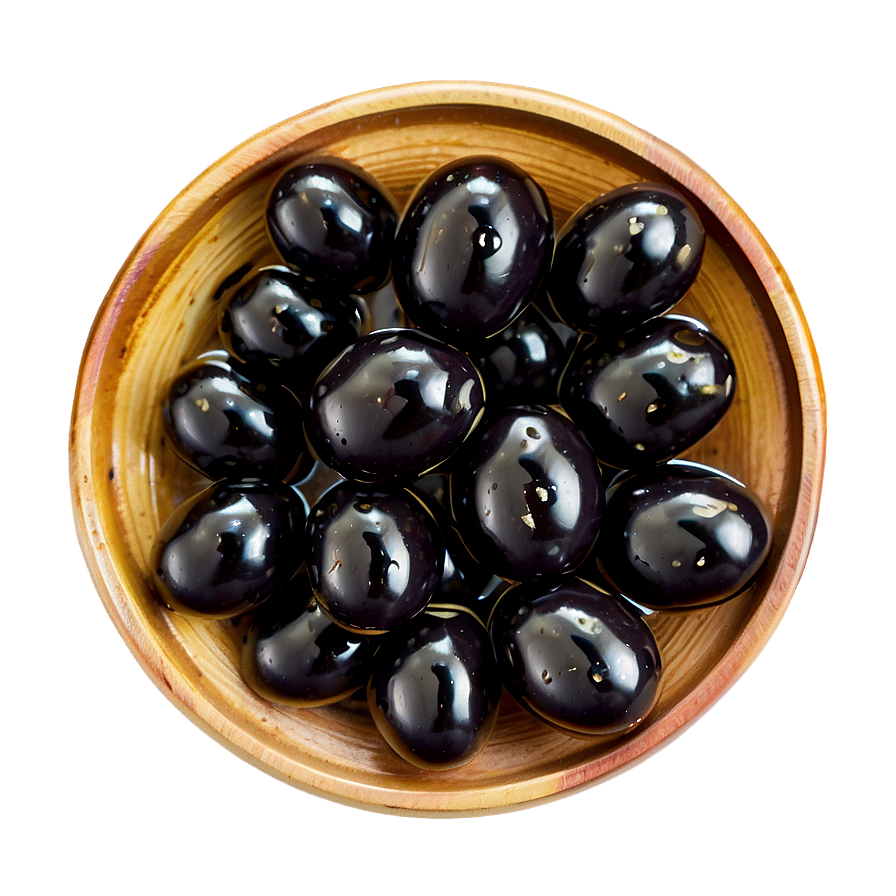 Marinated Black Olives Png Ord PNG image