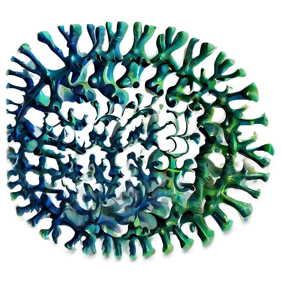 Marine Algae Artwork Png Sag28 PNG image