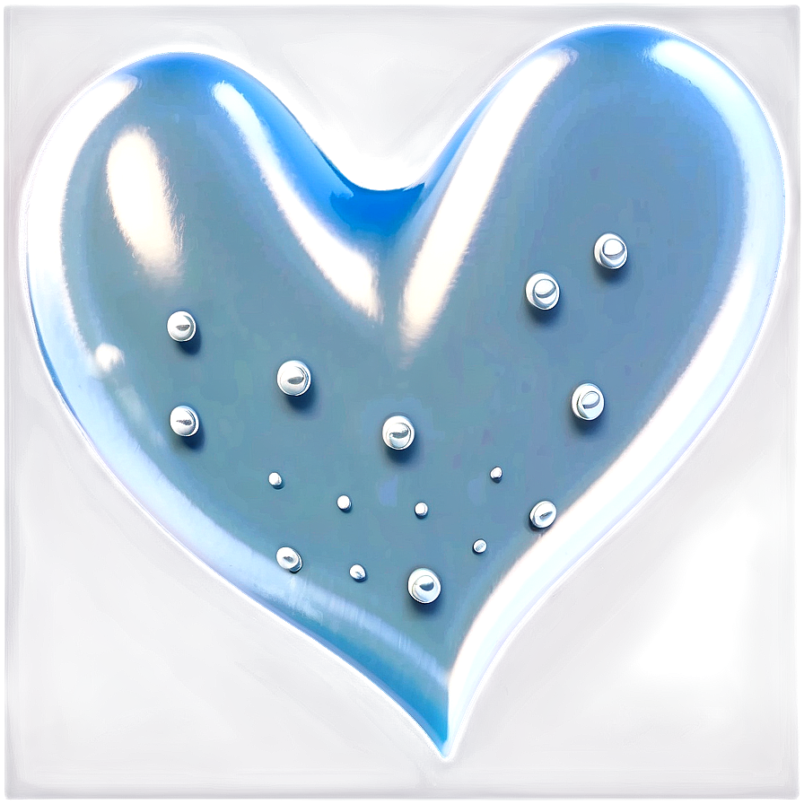 Marine Blue Heart Emoji Png Rlw PNG image