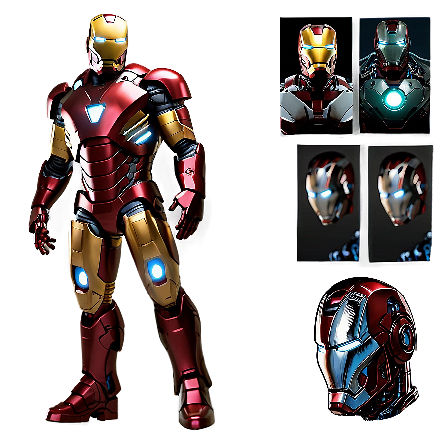 Mark Iii Iron Man Suit Png Plq PNG image