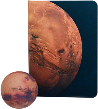 Mars Planet Comparison PNG image