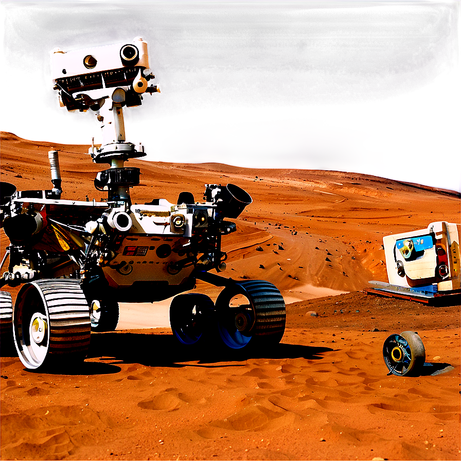 Mars Rover Panoramic View Png 06212024 PNG image