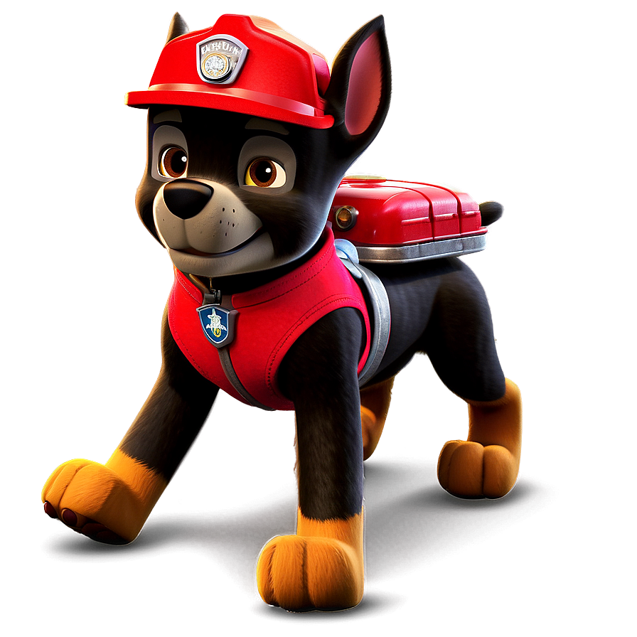 Marshall Firefighting Paw Patrol Png 05032024 PNG image