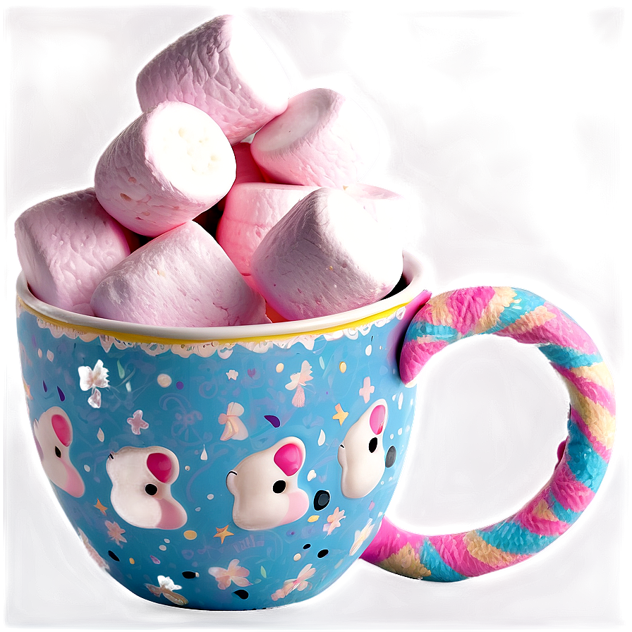 Marshmallow In Cup Png Hpu PNG image