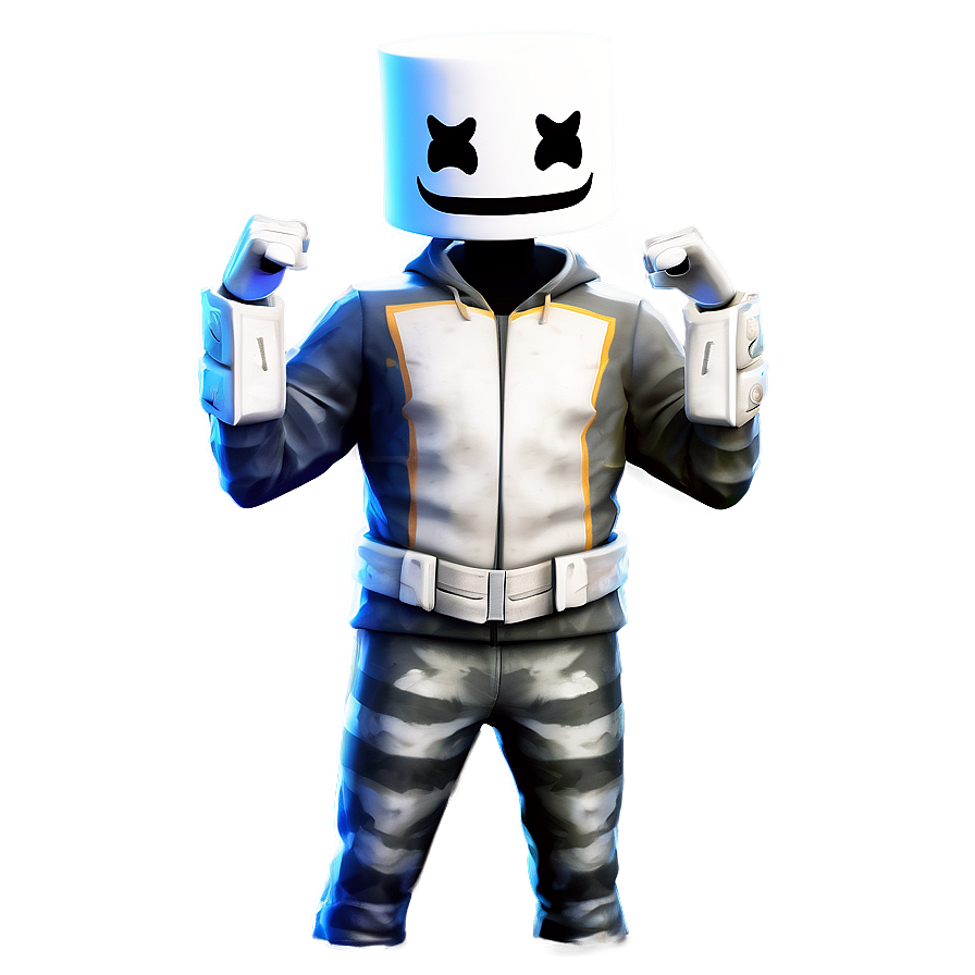 Marshmello Cosmetic Fortnite Png Isk19 PNG image